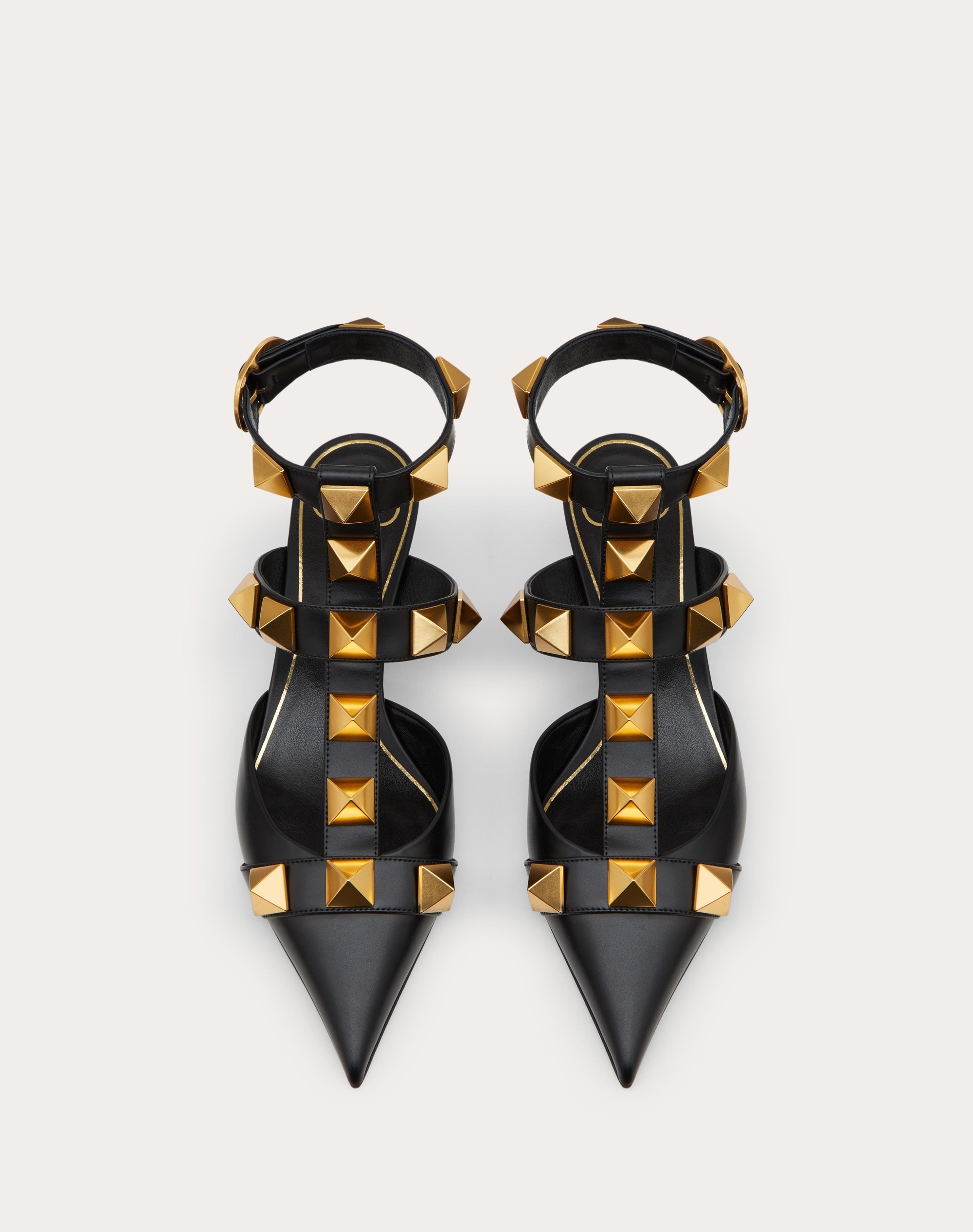 Valentino ROMAN STUD CALFSKIN PUMP 40 MM | REVERSIBLE