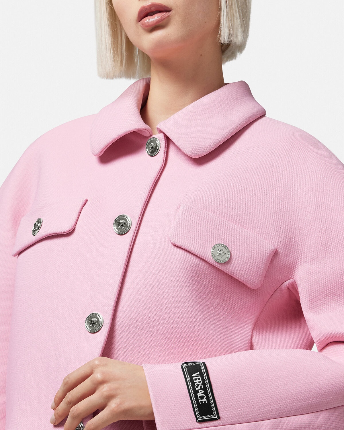 Rounded Crop Blouson Jacket - 5
