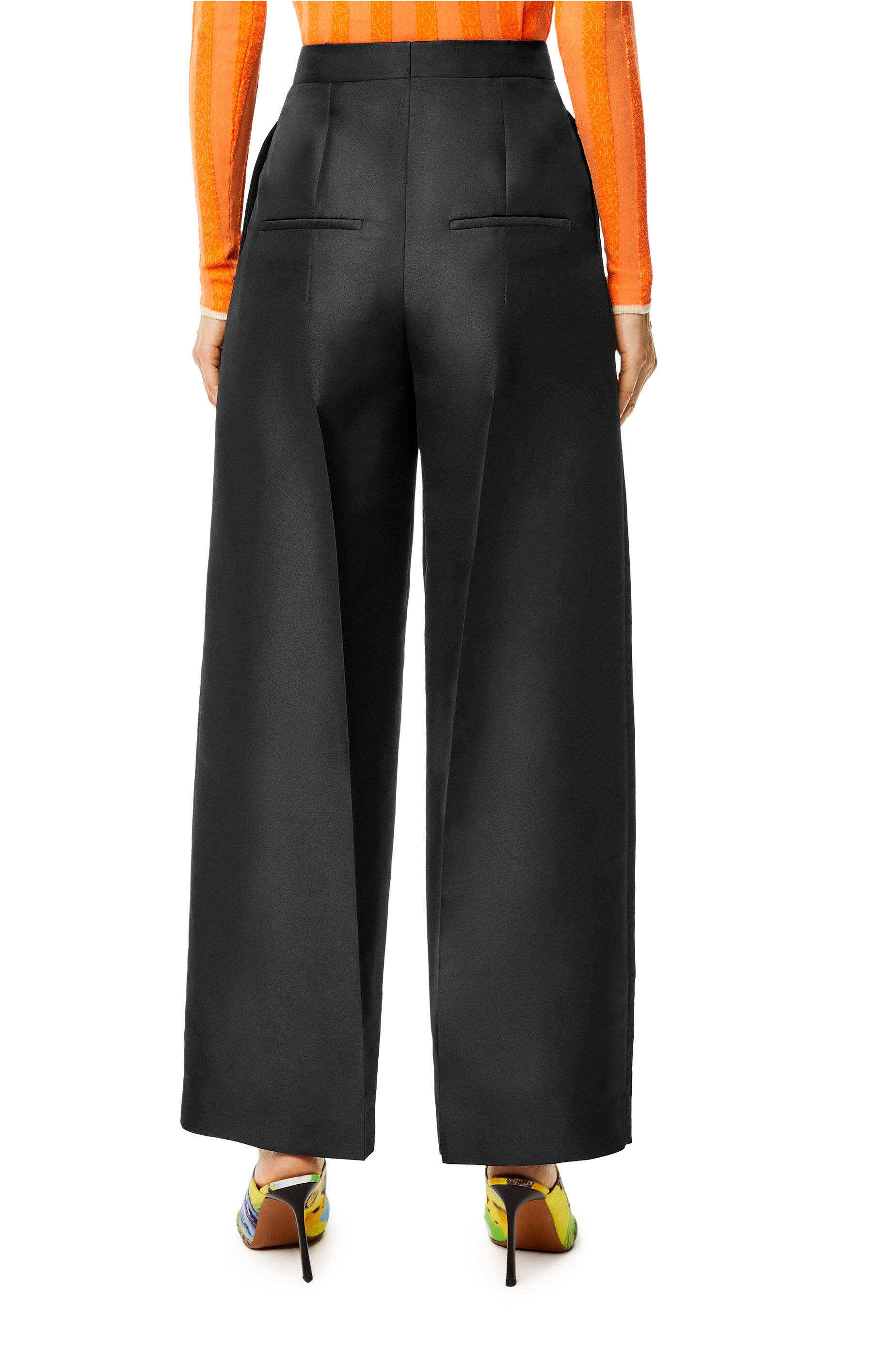 Pleated trousers in technical twill - 4