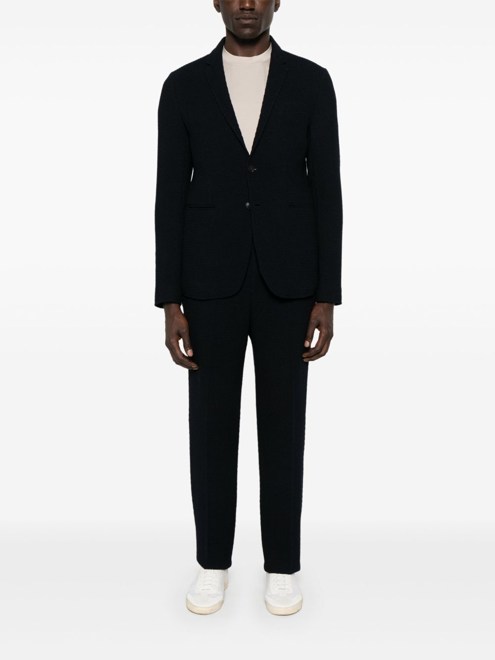 textured blazer - 2
