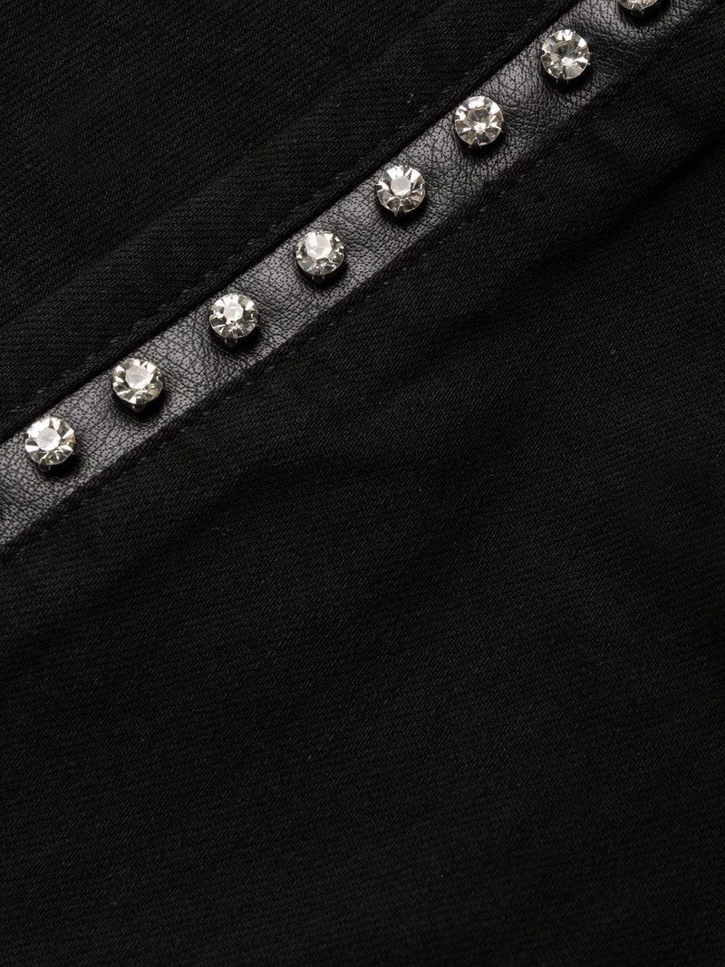 Crystal super high-waist jeggins 7