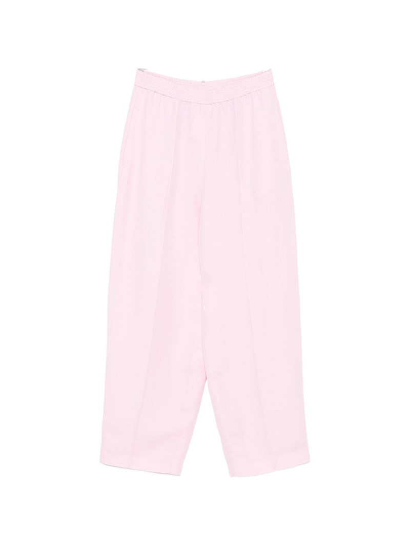 elastic-waist trousers 1