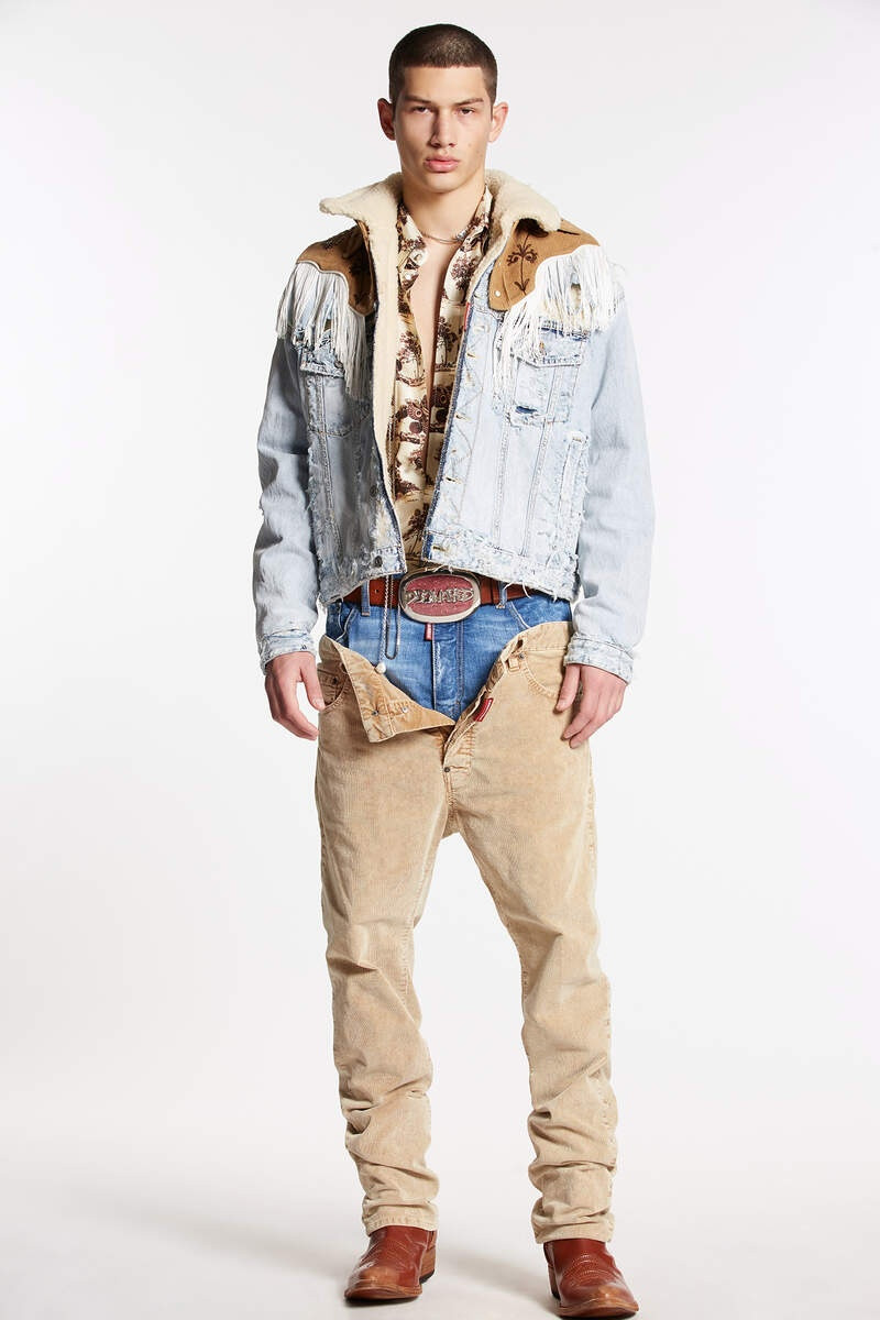 LIGHT DESTROYED WASH JEAN JACKET 4