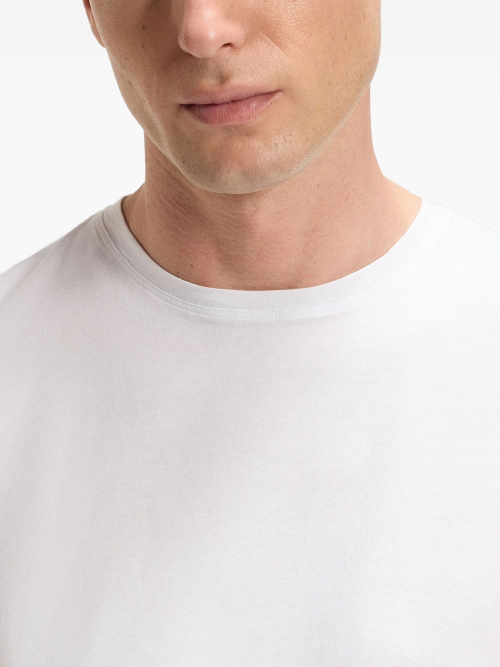 x David Beckham crew-neck T-shirt - 4