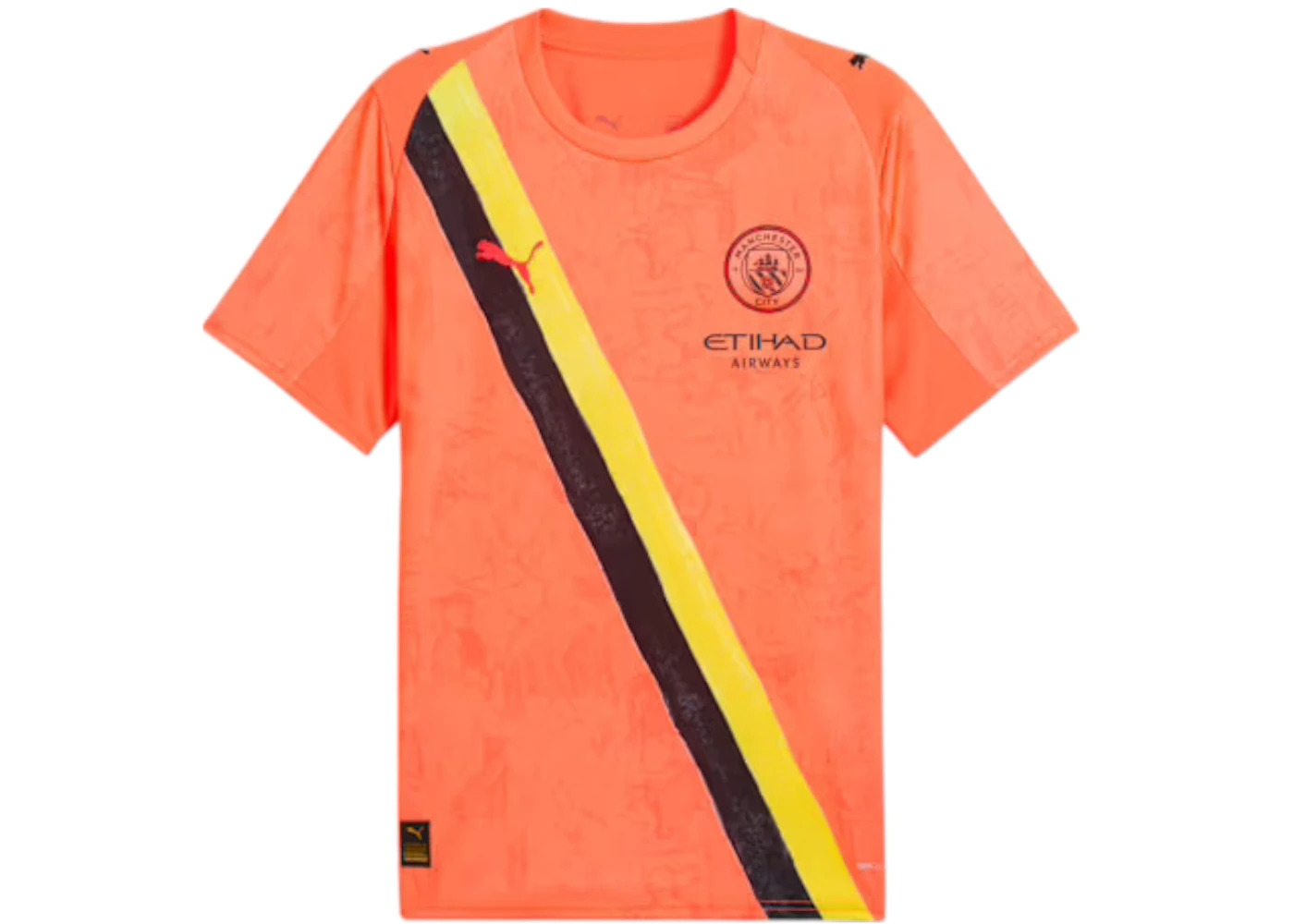 Puma KidSuper Manchester City Replica Jersey Neon Sun/Black - 1