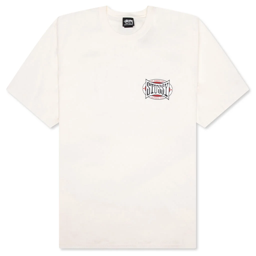 CHAMPION OVAL PIGMENT DYED TEE - NATURAL - 1