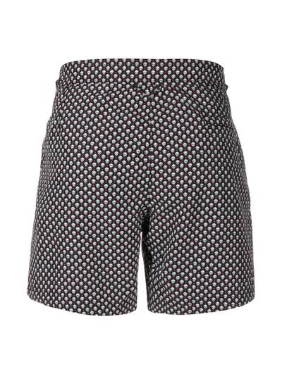 Alexander McQueen skull print swim shorts outlook