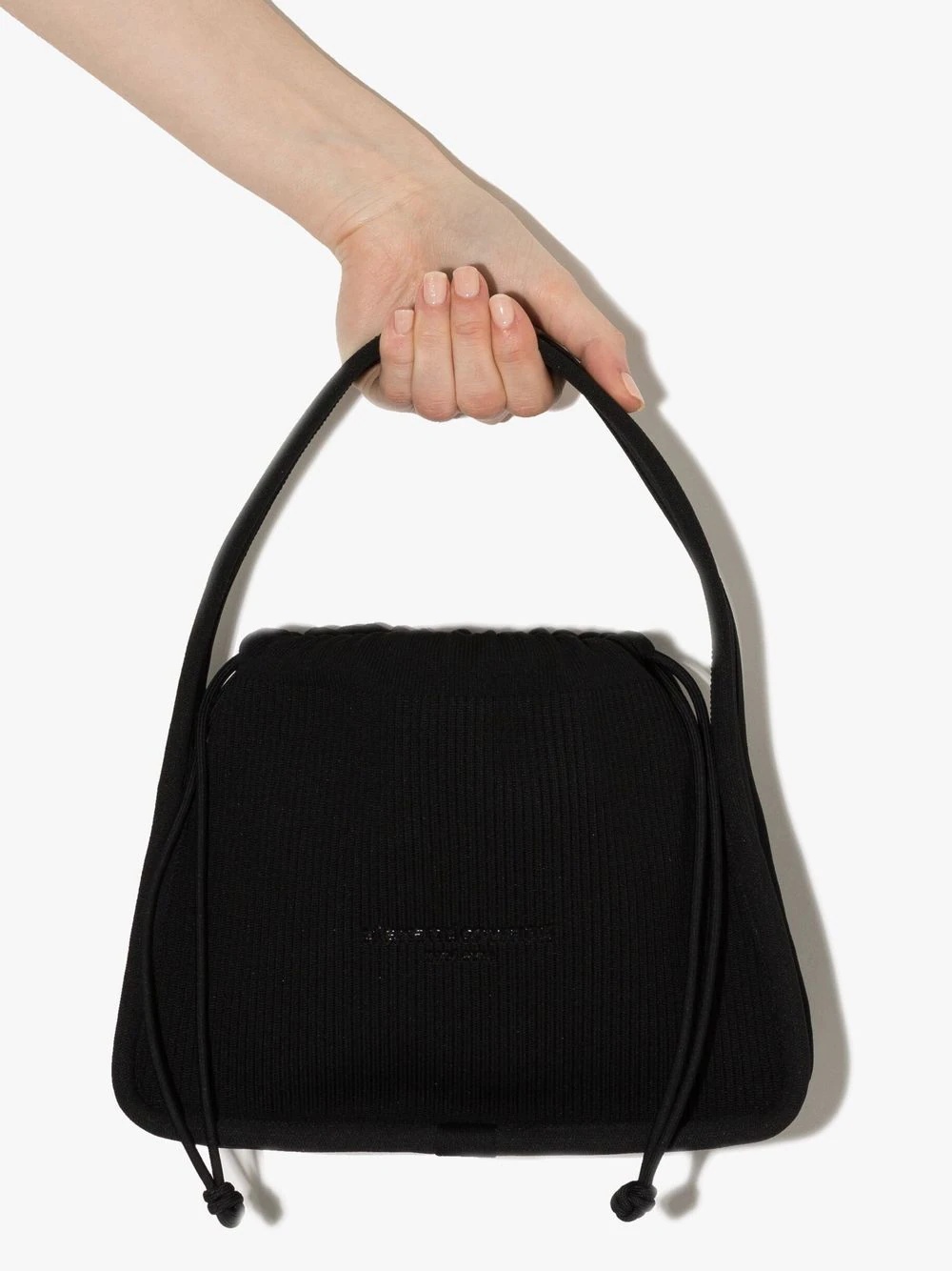 small Ryan ribbed tote bag - 4