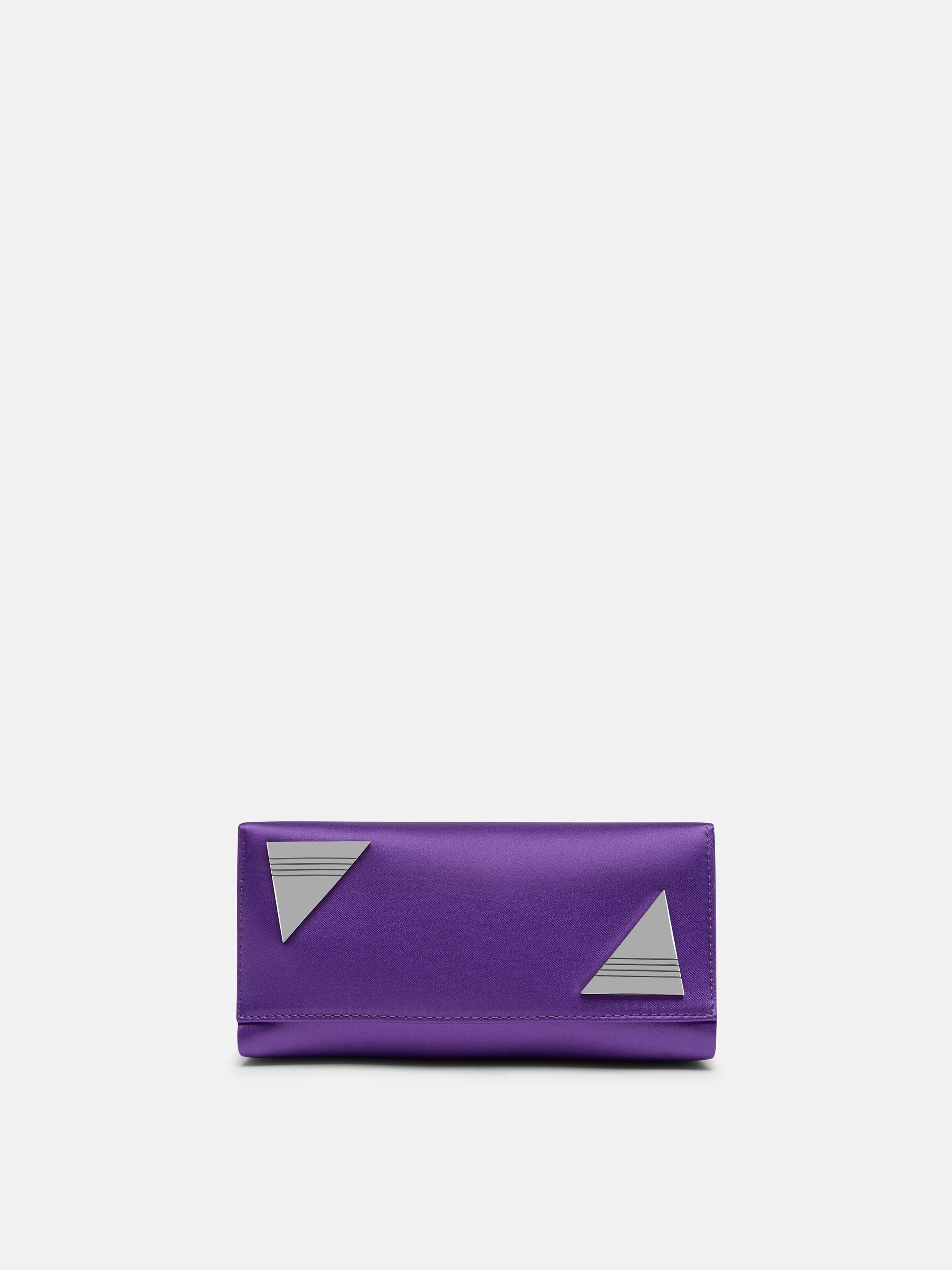 ''MIDNIGHT'' VIOLET MINI CLUTCH - 5