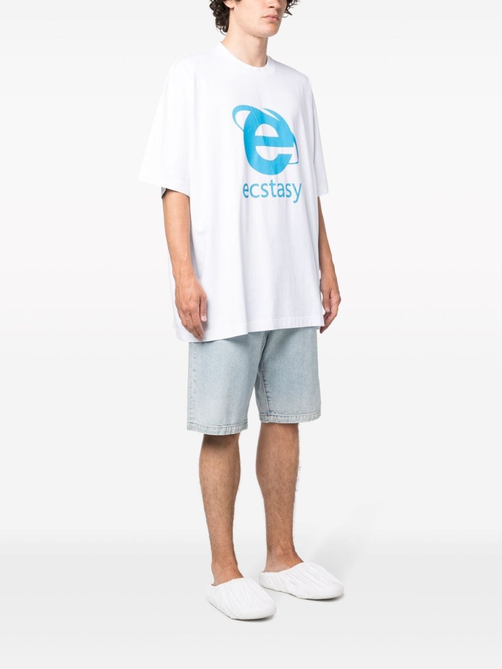 graphic-print cotton T-shirt - 4