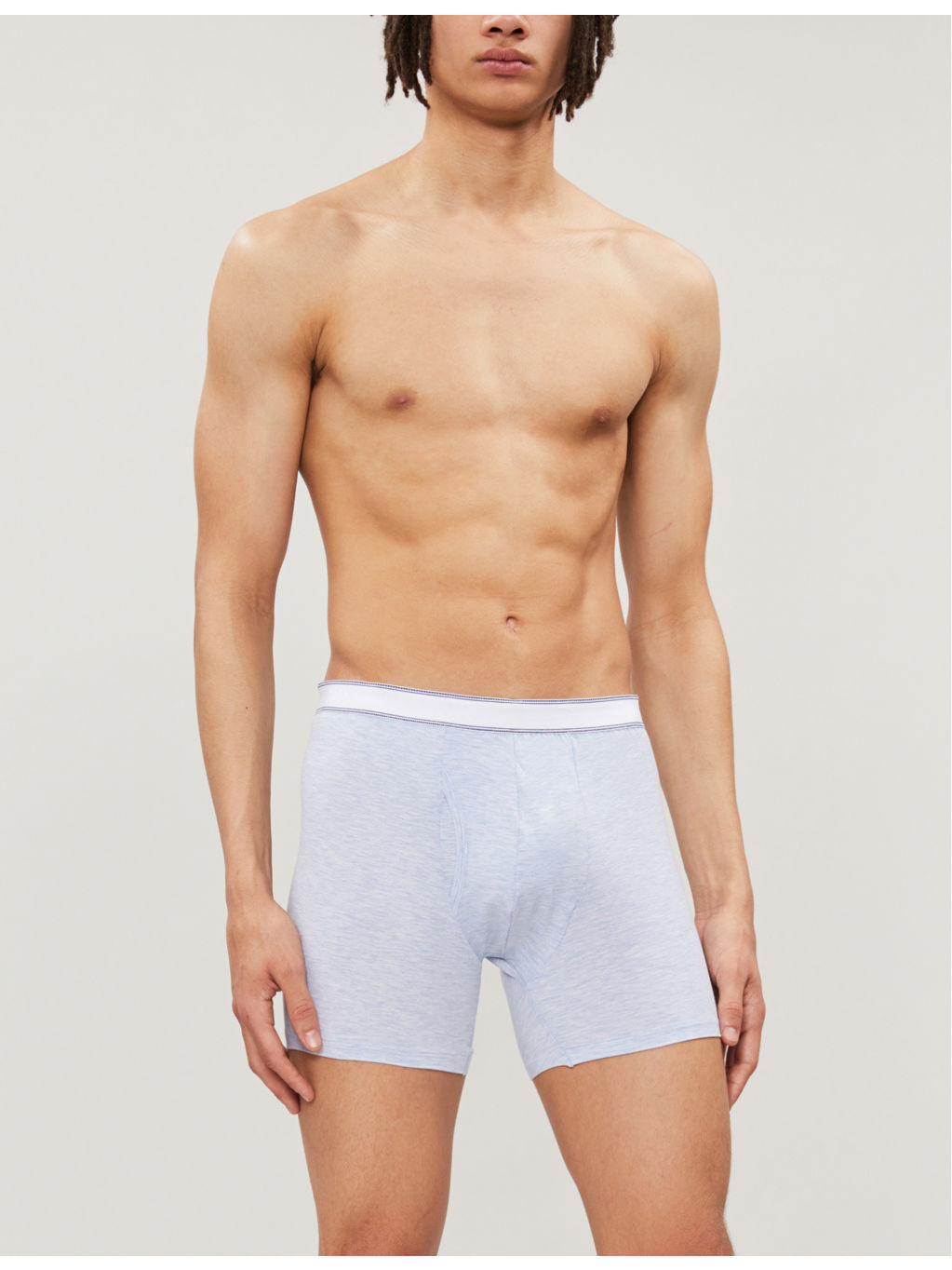 Ethan regular-fit stretch-cotton trunks - 2