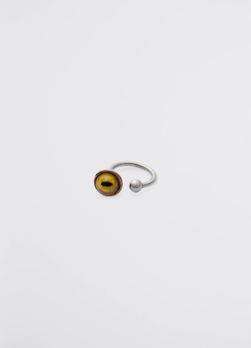 CAT EYE RATTLE RING 3