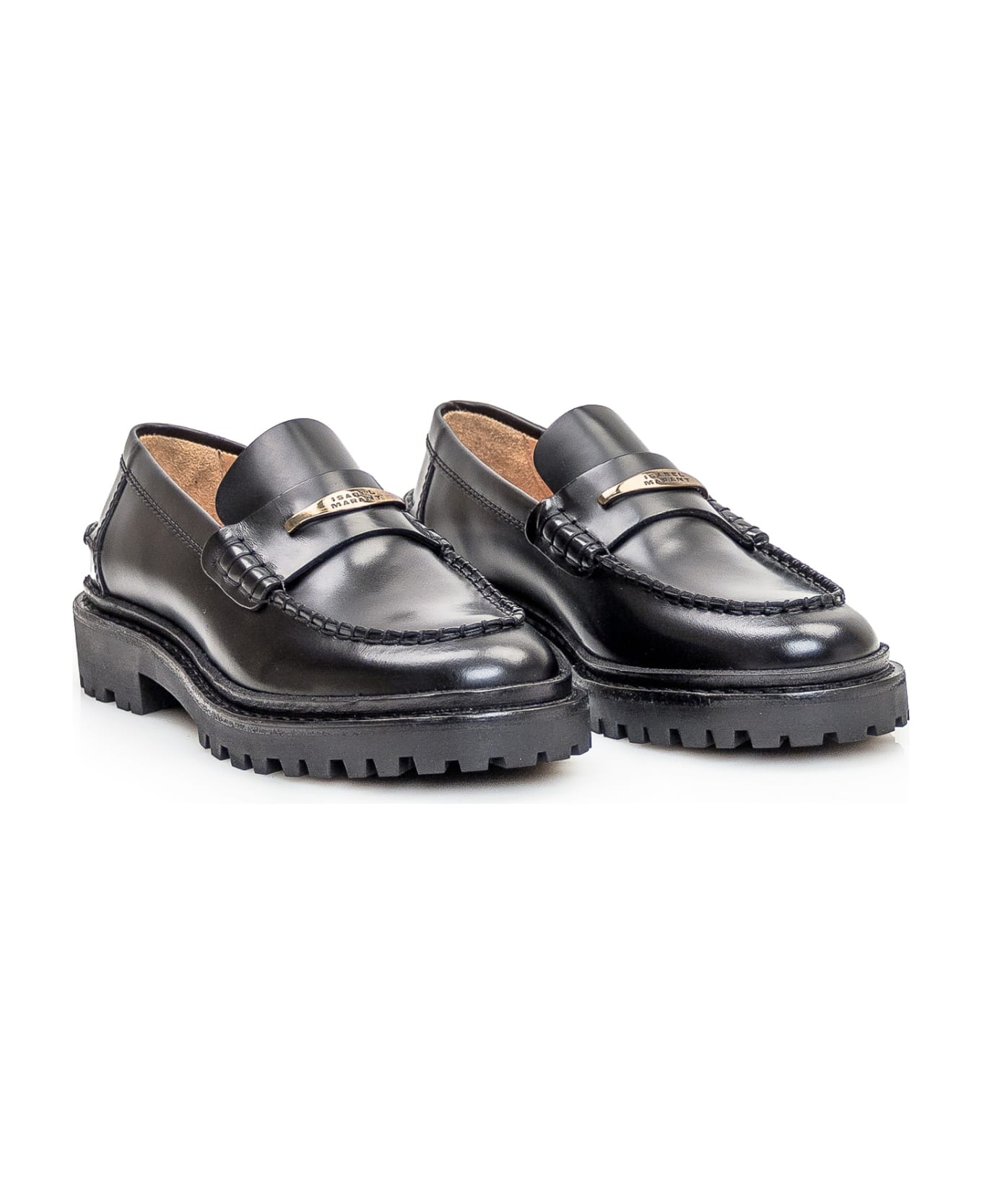 Frezza Loafers In Black Leather - 2