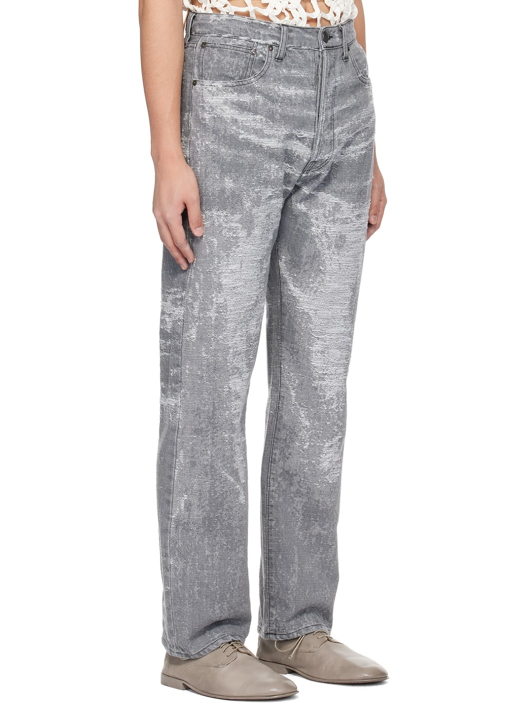 Gray Type 0 Jeans - 2