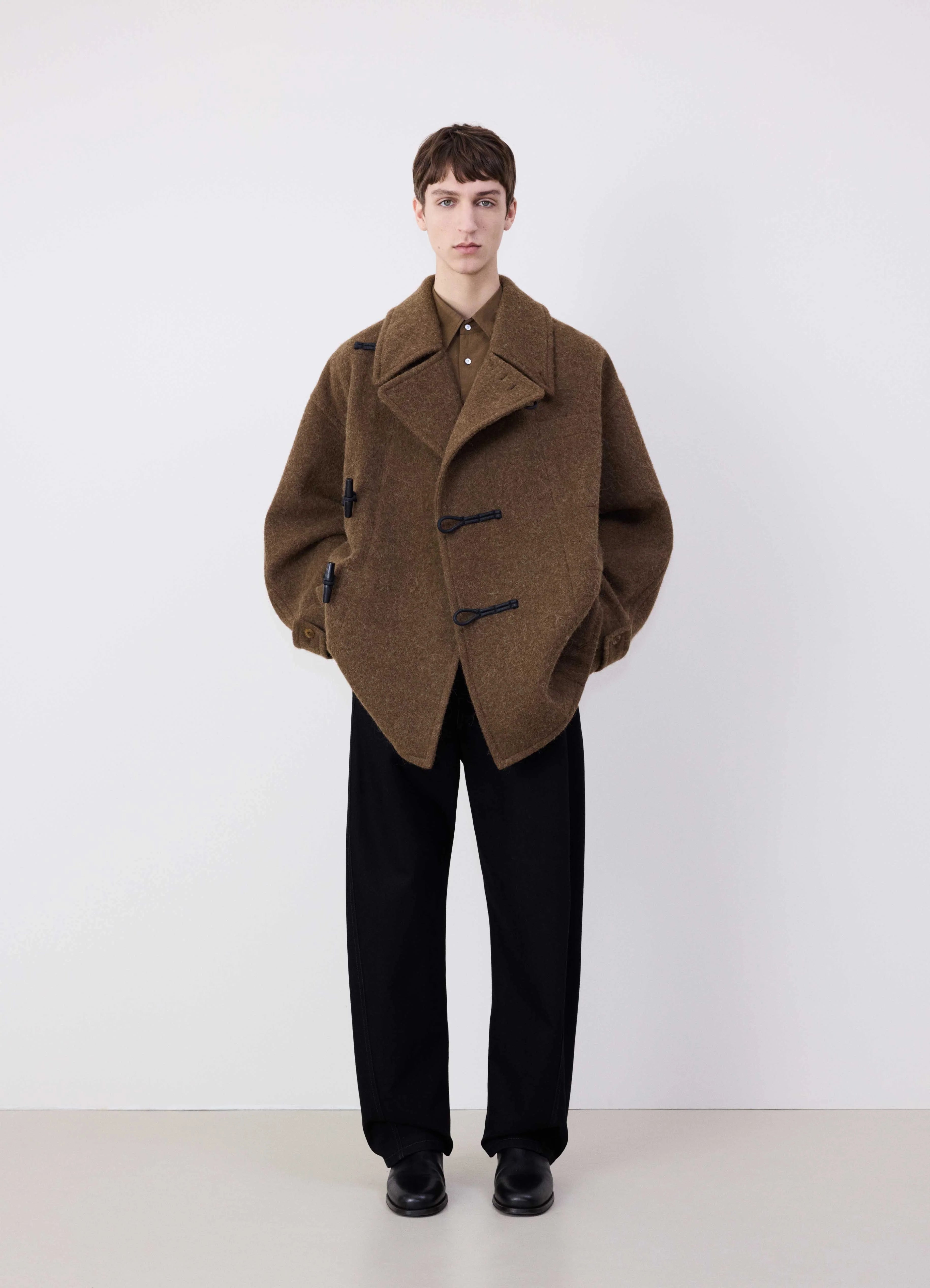 SHORT DUFFLE COAT - 3