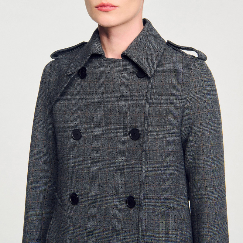 RHINESTONE TRENCH COAT 4