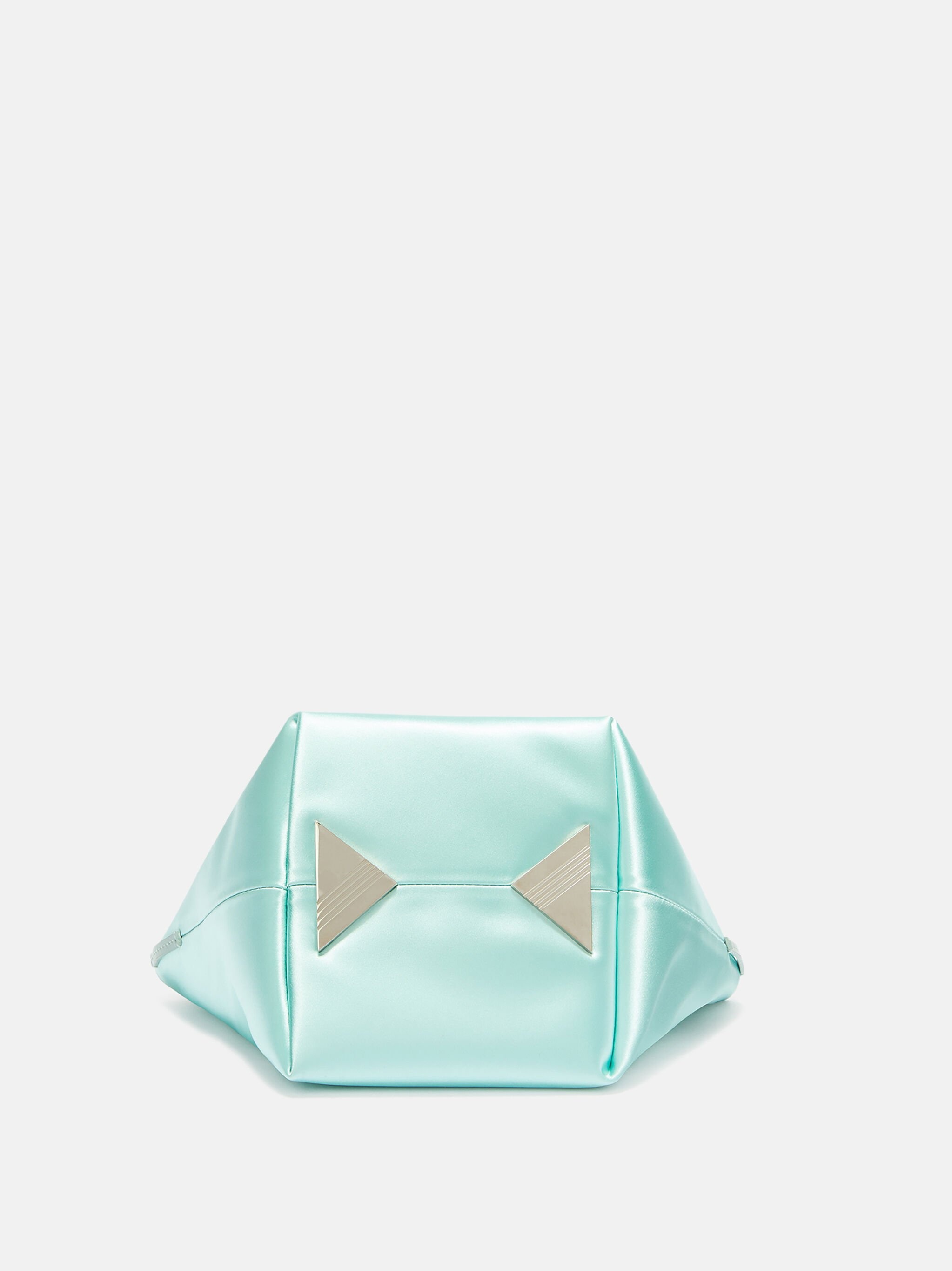 ''VIA DEI GIARDINI 15'' AQUAMARINE TOTE BAG - 5