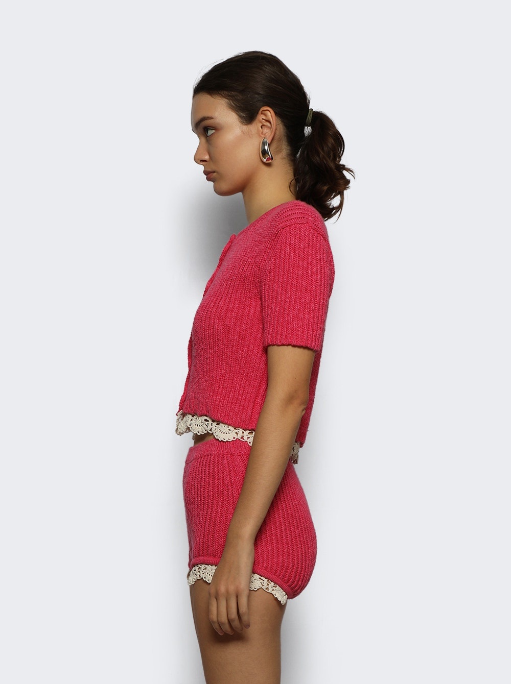 Knitwear 09 Cardigan Pink - 3