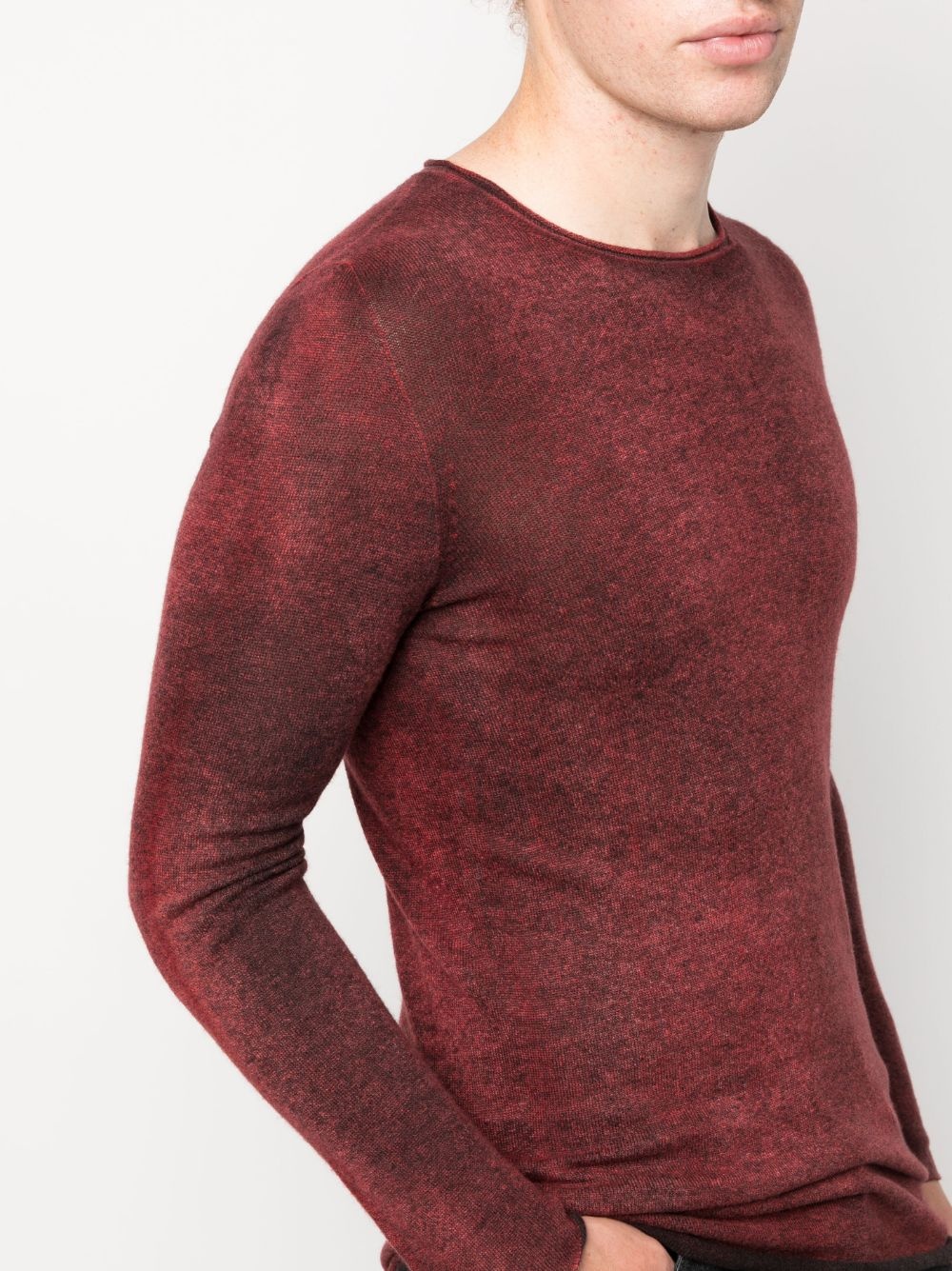 fine-knit cashmere top - 5