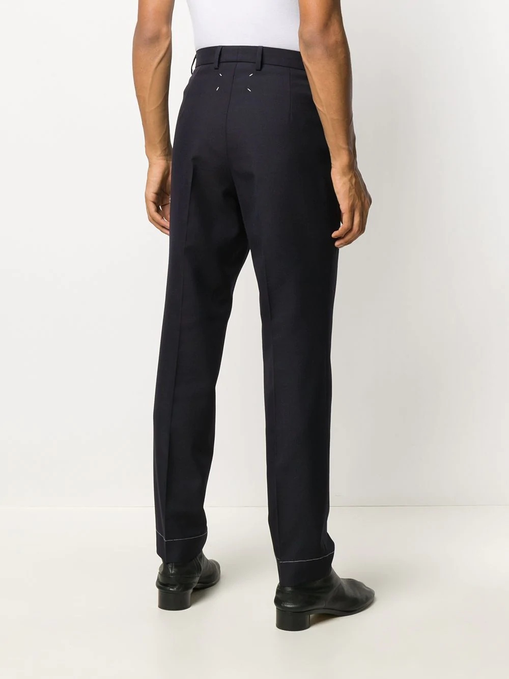 high-rise tailored trousers - 4