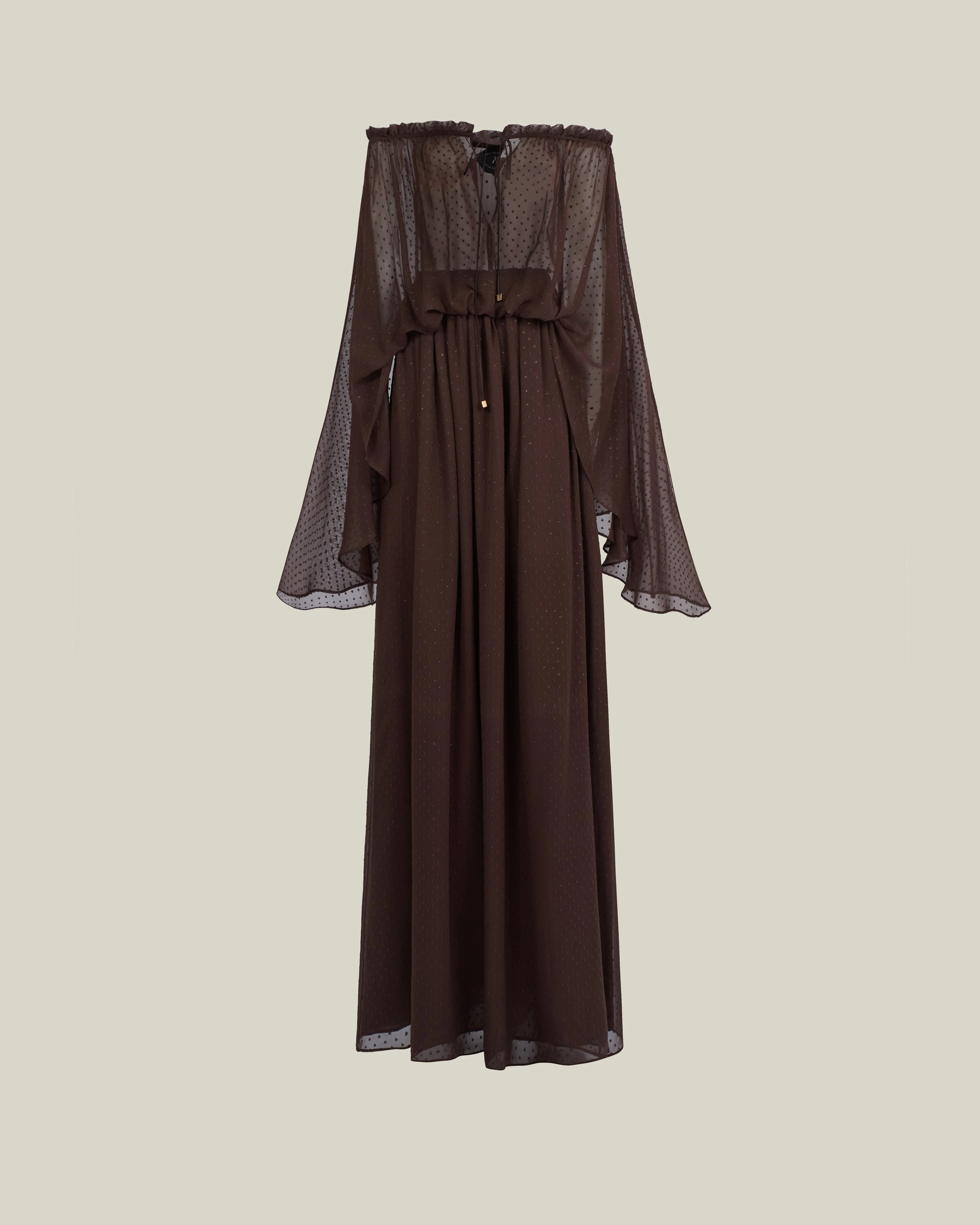 Ouarzazate Dress in Chocolate - 1