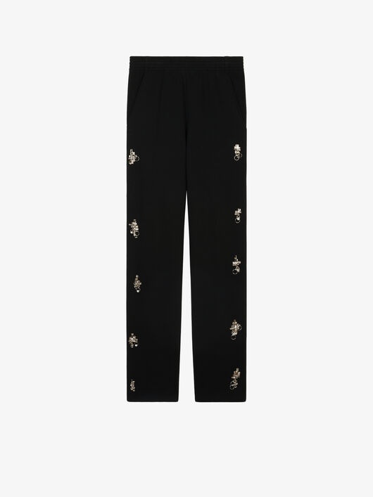 MASCULINE JOGGER PANTS WITH JEWELRY EMBROIDERIES - 3