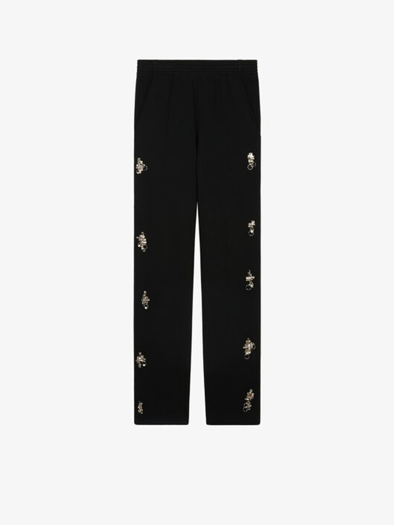 MASCULINE JOGGER PANTS WITH JEWELRY EMBROIDERIES 3