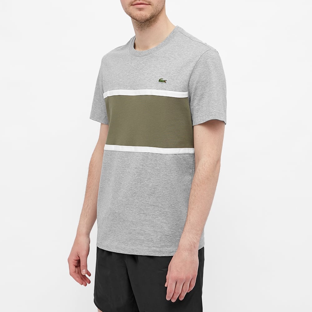 Lacoste Colour Block Tee - 4