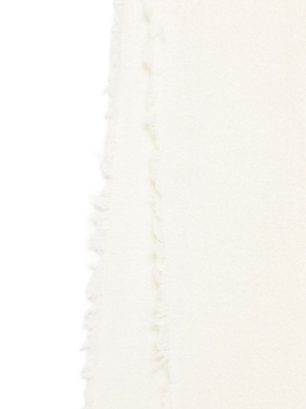 sequin-embellished fringed scarf - 3