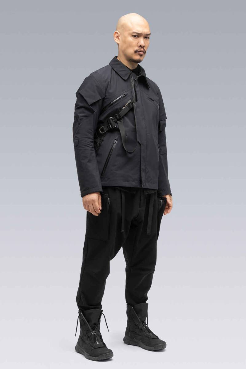 J1B-GT 3L Gore-Tex Pro Interops Jacket White (2 hoods: White & Black) 45