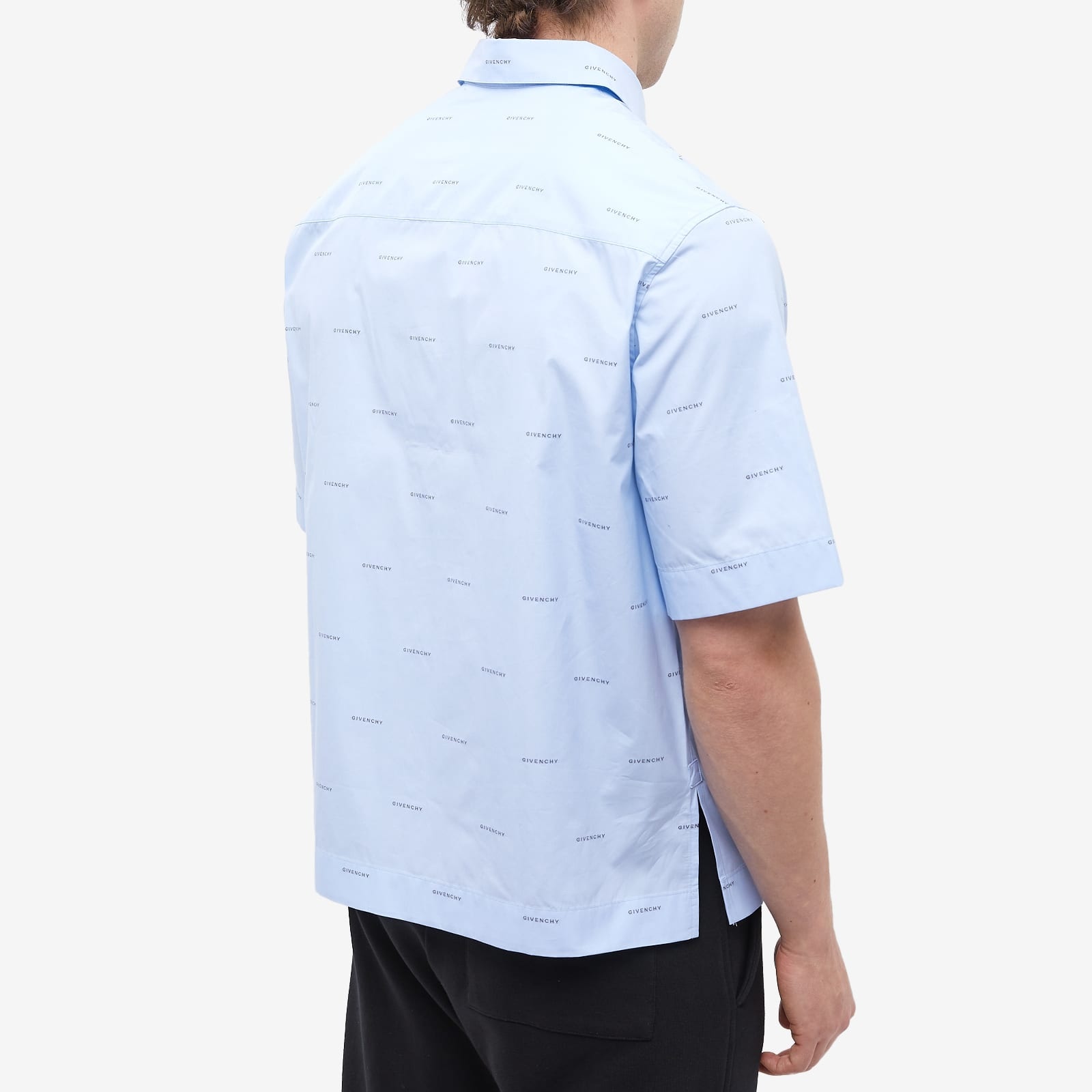 Givenchy Repeat Logo Short Sleeve Shirt - 3