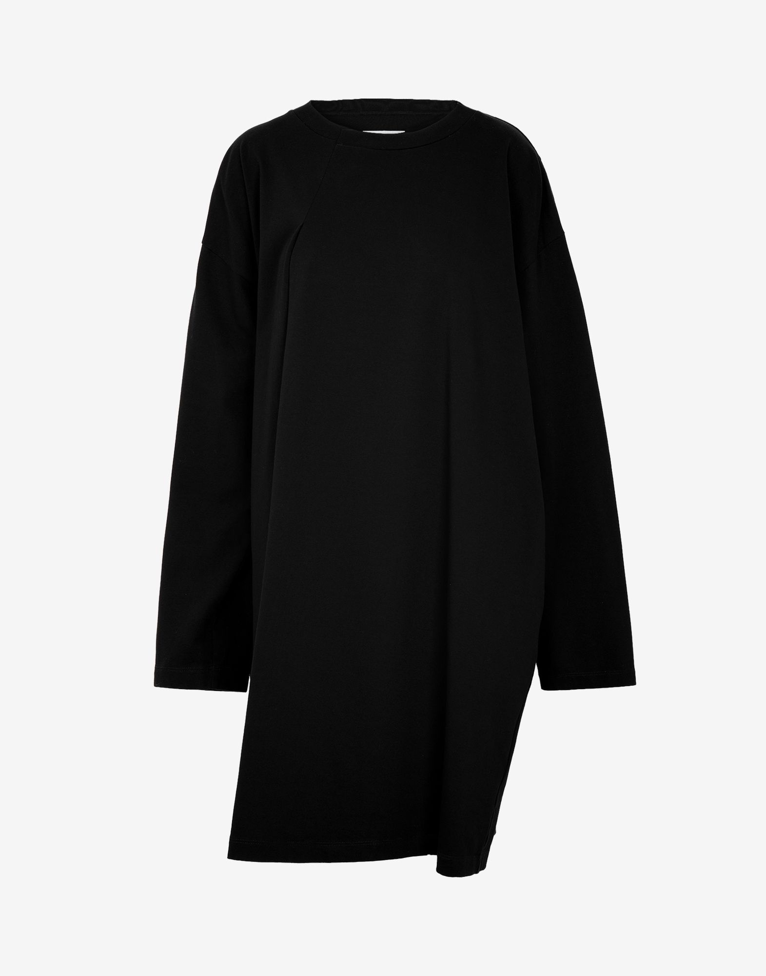 Pleat sweatshirt dress - 1