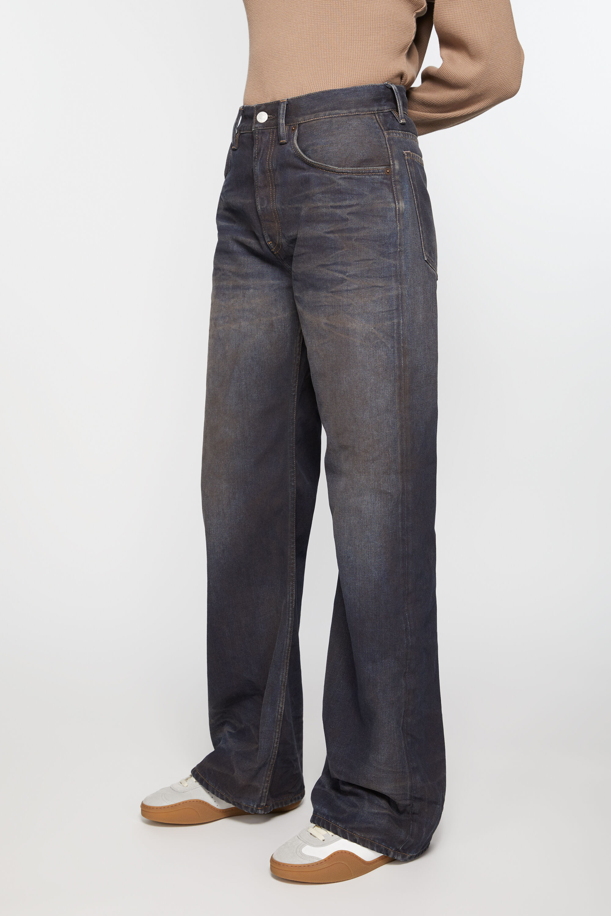 Loose fit jeans - 2021F - Dark Blue - 4