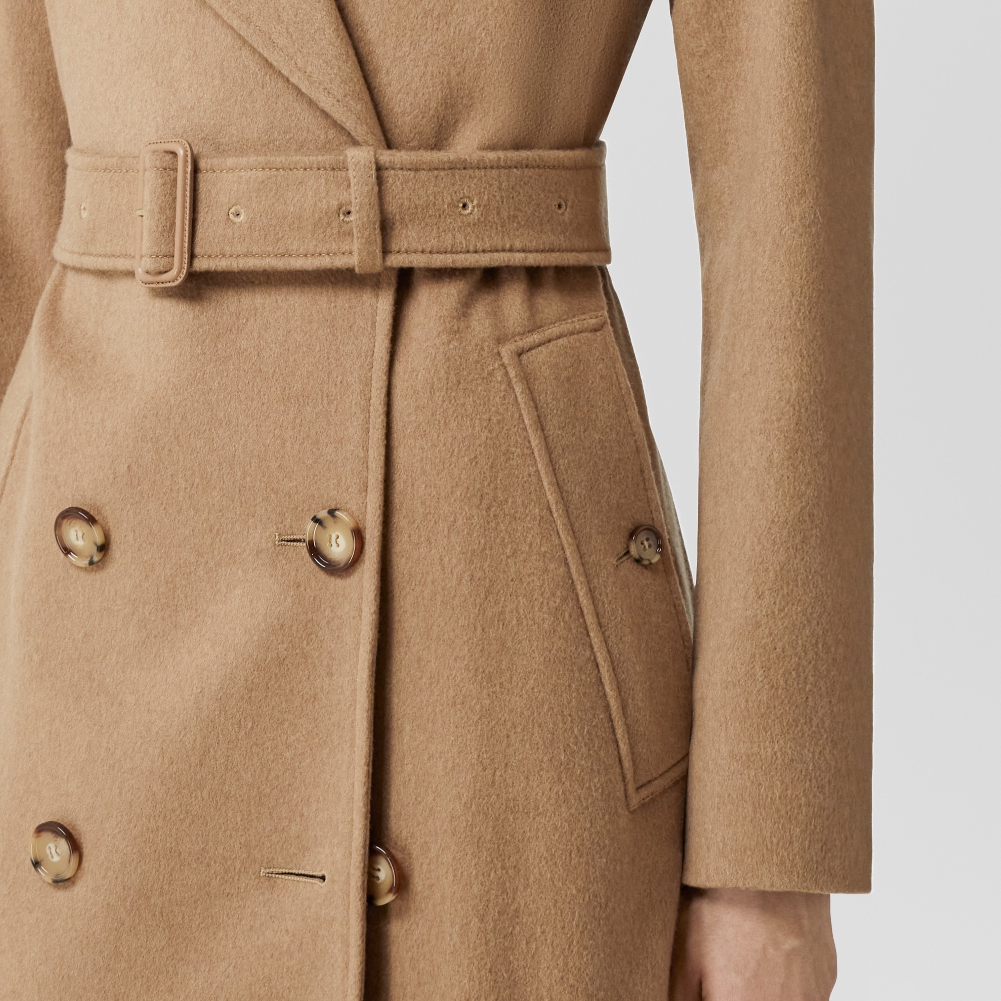 最新発見 Burberry Cashmere Kensington Trench Coat | REVERSIBLE ジャケット・アウター