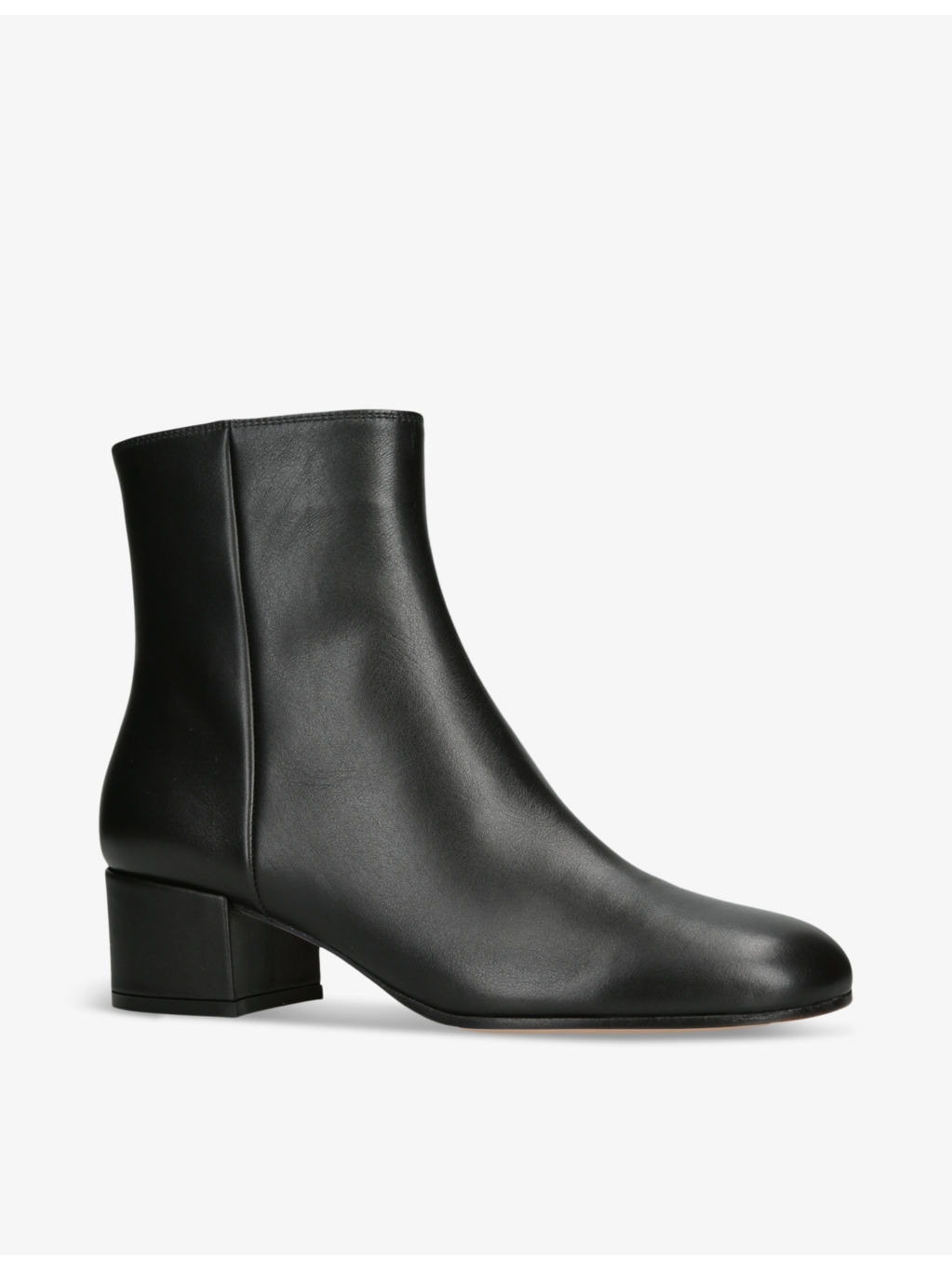 Vitello Glove leather heeled ankle boots - 3