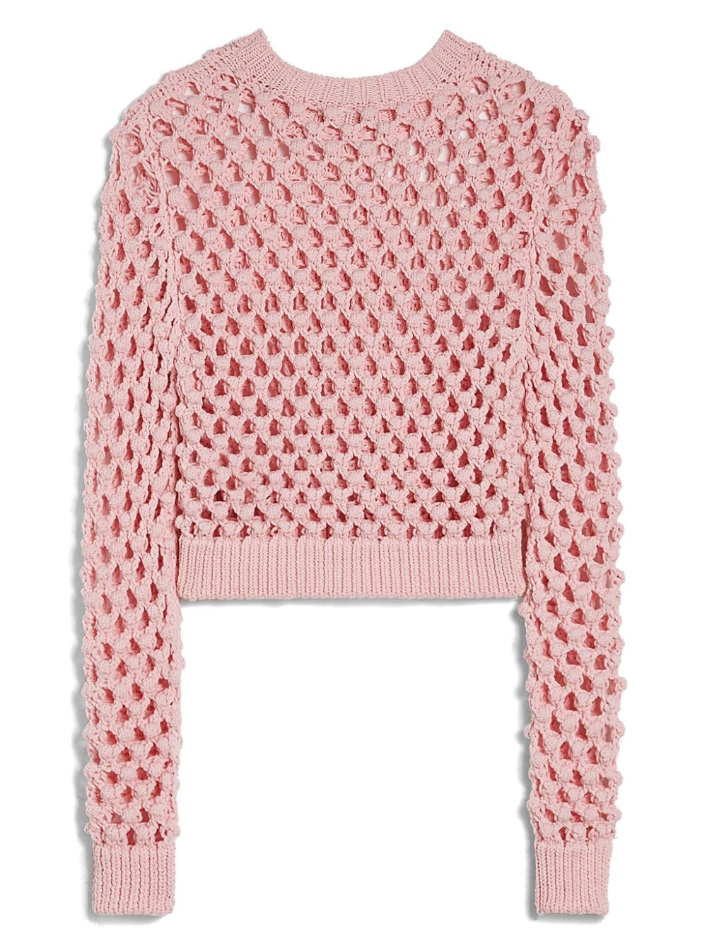 open-knit sweater - 5