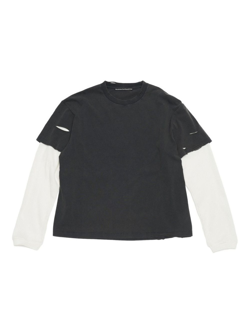 Stockholm Surfboard Club layered T-shirt 1
