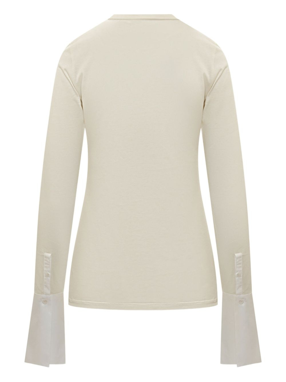 Nora contrast-cuff T-shirt - 2