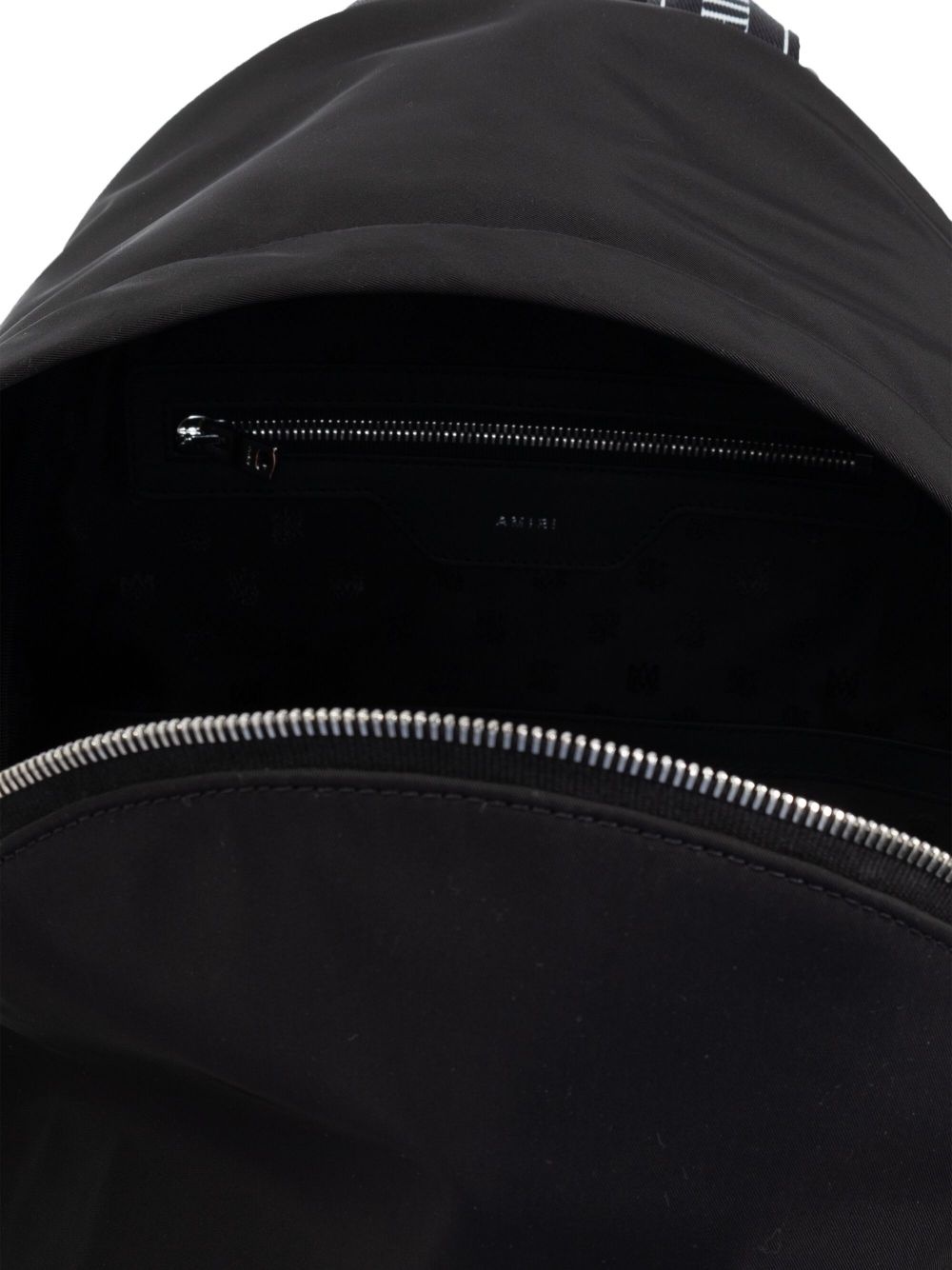 logo-embroidered backpack - 6