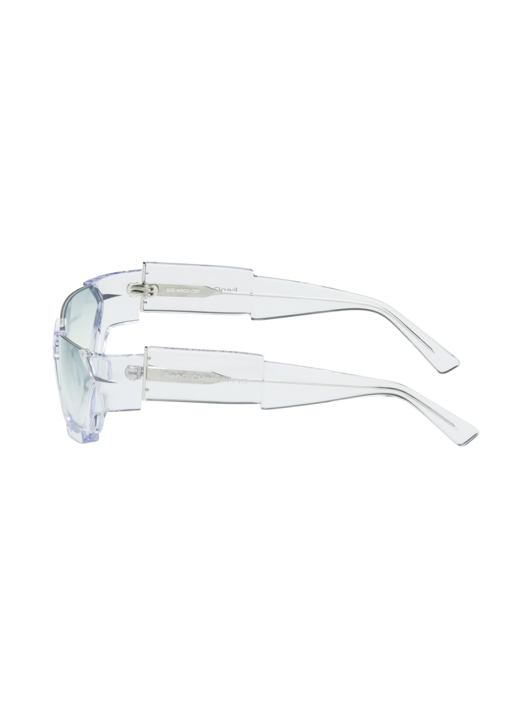 SSENSE Exclusive Transparent Deconstructed Sunglasses - 3