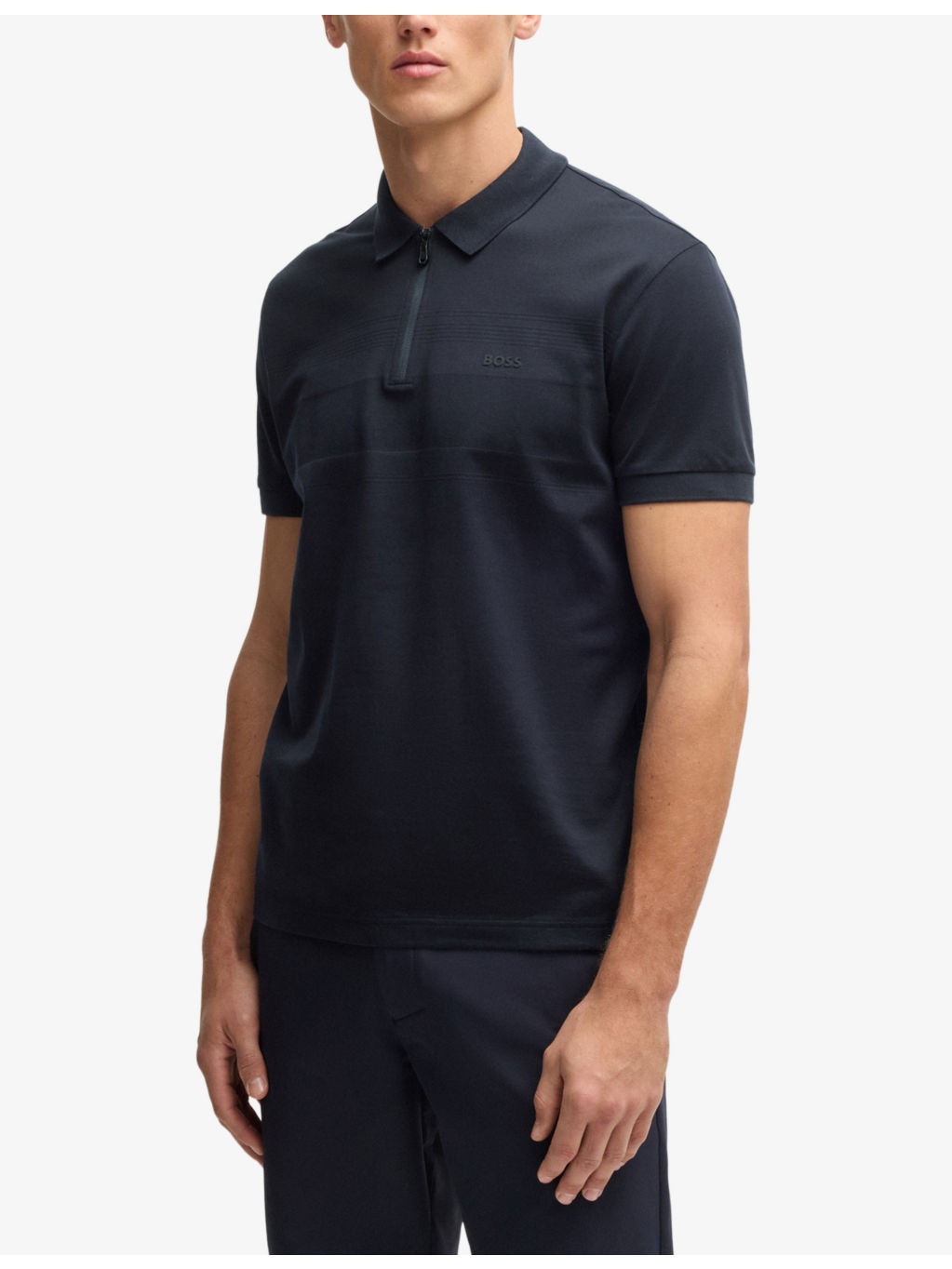 Branded Short-Sleeve Stretch-Cotton Polo Shirt - 3