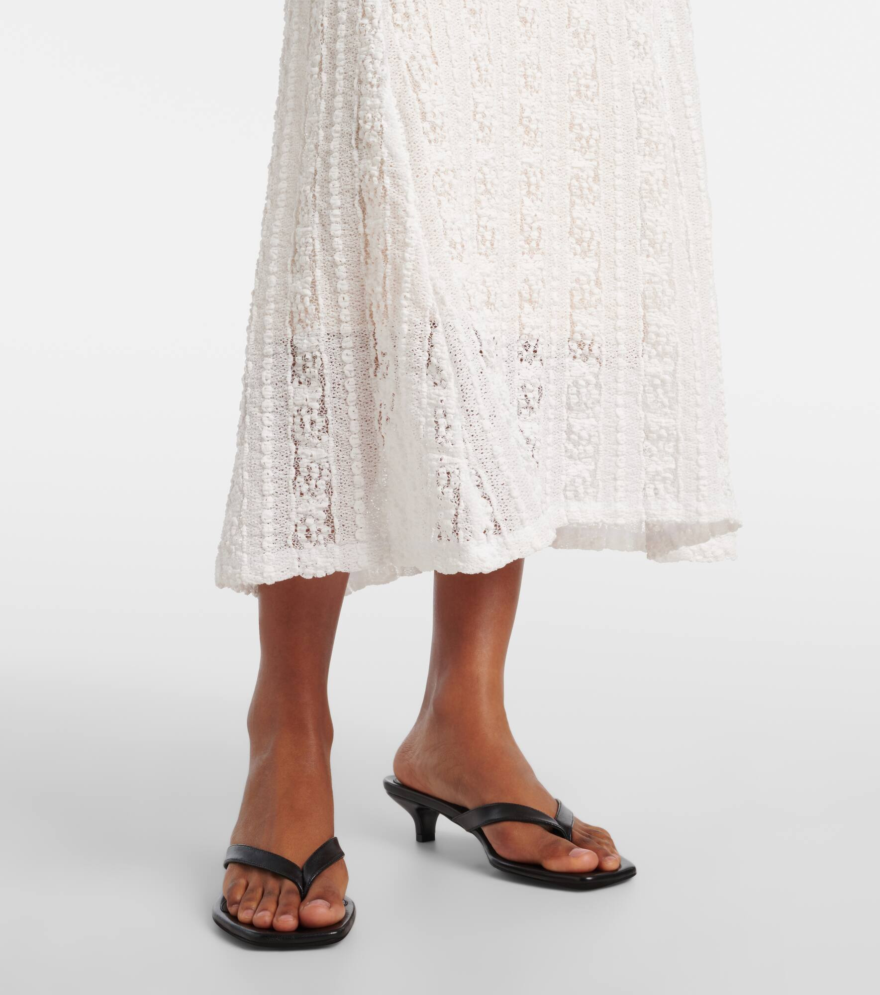 Knitted midi dress - 6