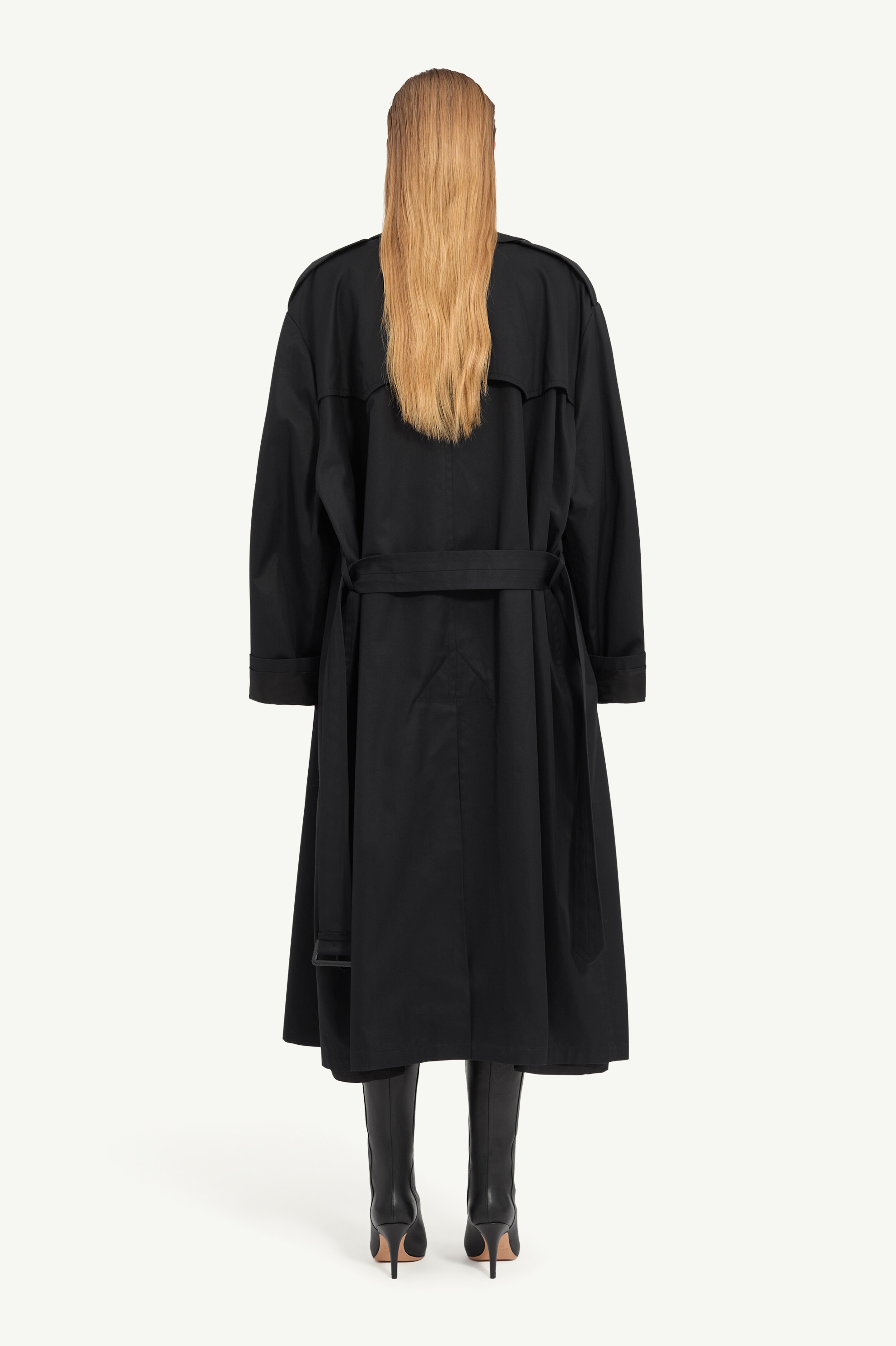 Cotton trench coat - 4