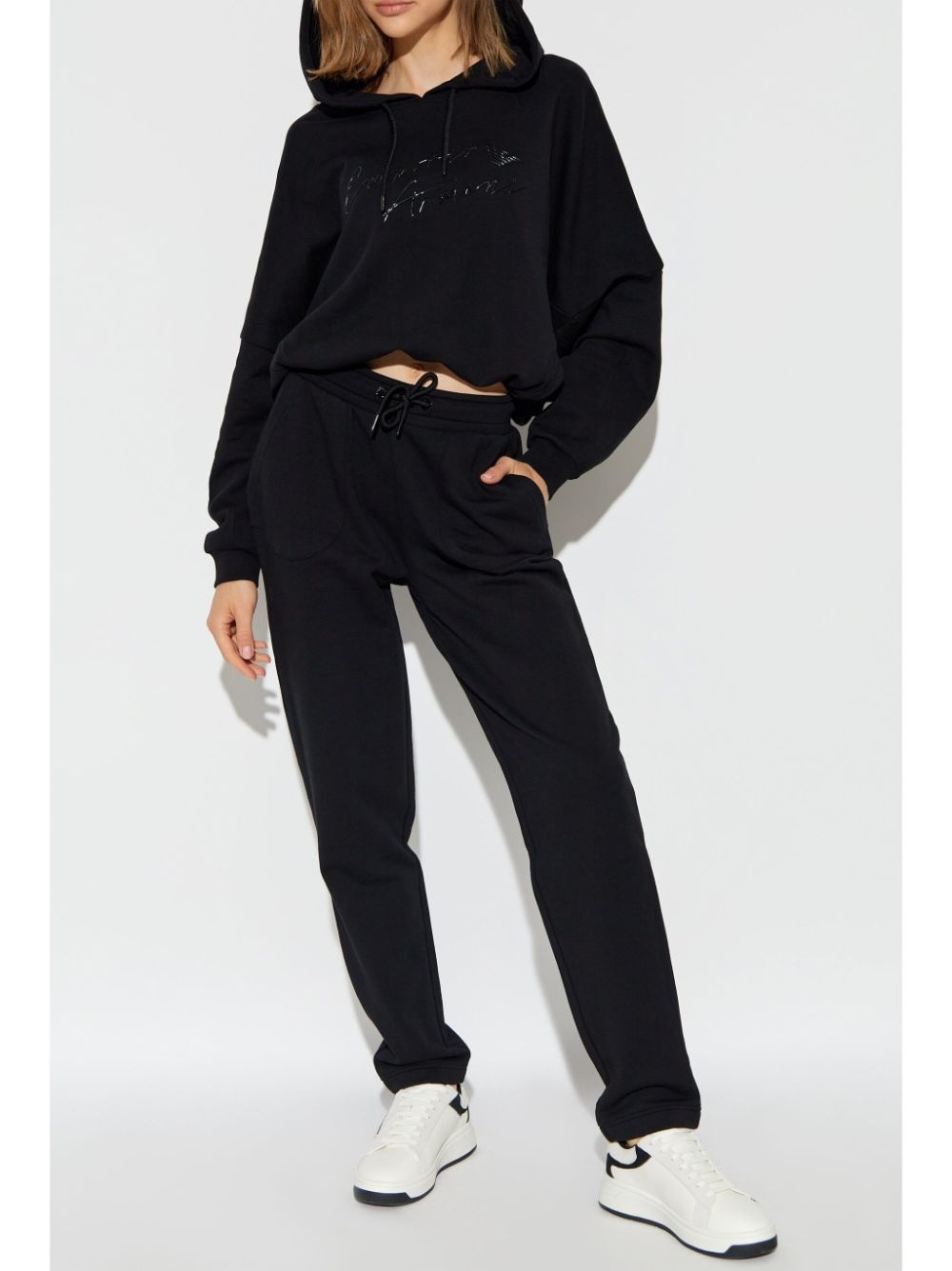 logo-appliqué track pants - 2