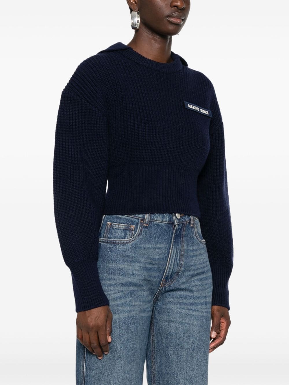 sailor-collar sweater - 3