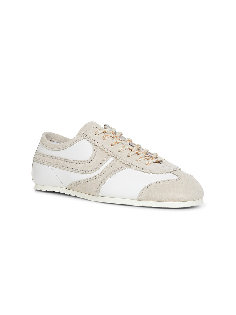 Dries Van Noten White calf leather sneakers outlook