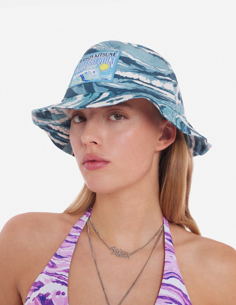 MAISON KITSUNE x VILEBREQUIN BOHEME BUCKET HAT 3