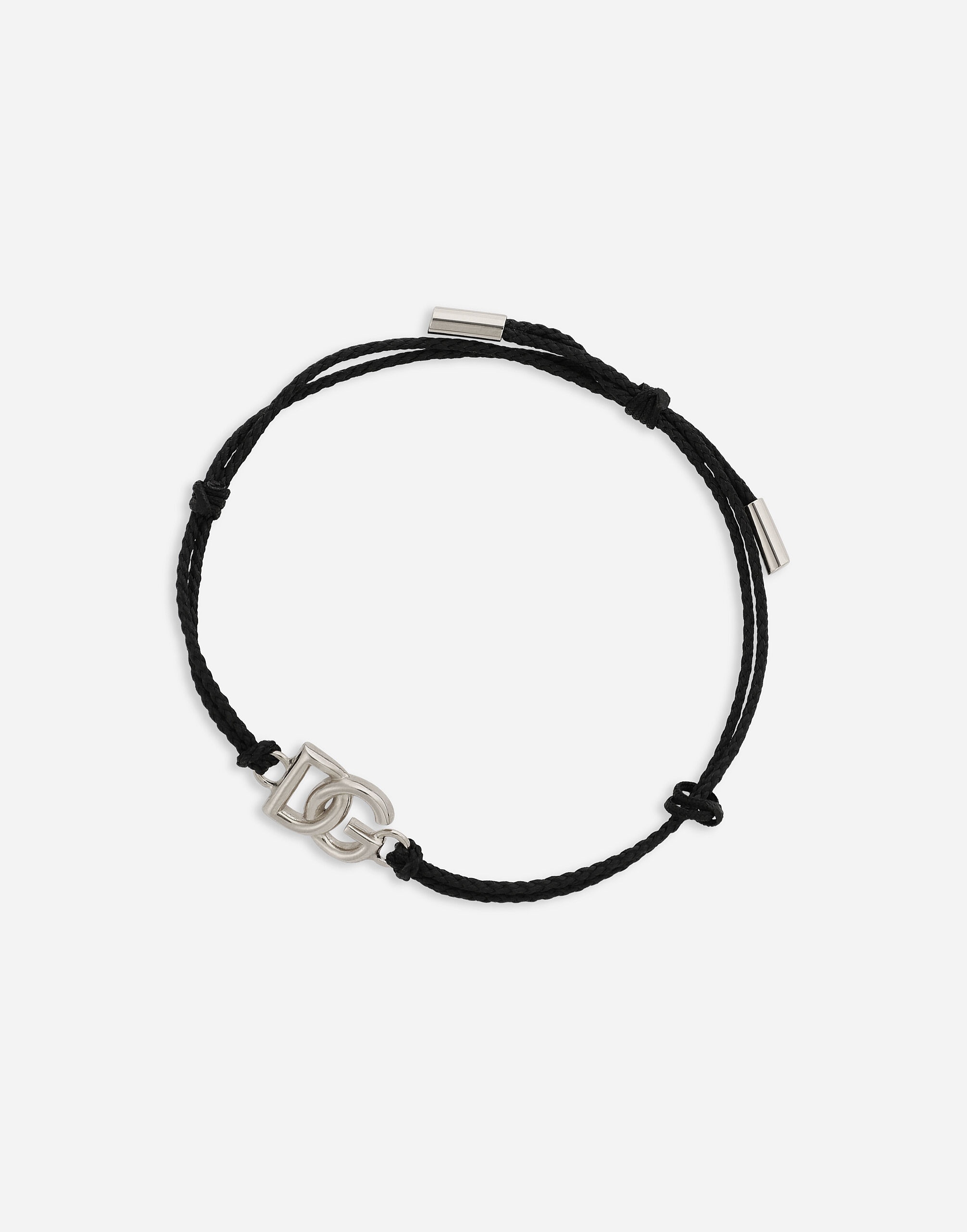 Cord bracelet with small DG logo - 4