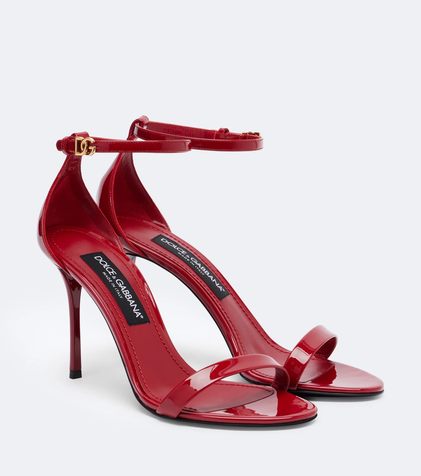 DG patent leather sandals - 1