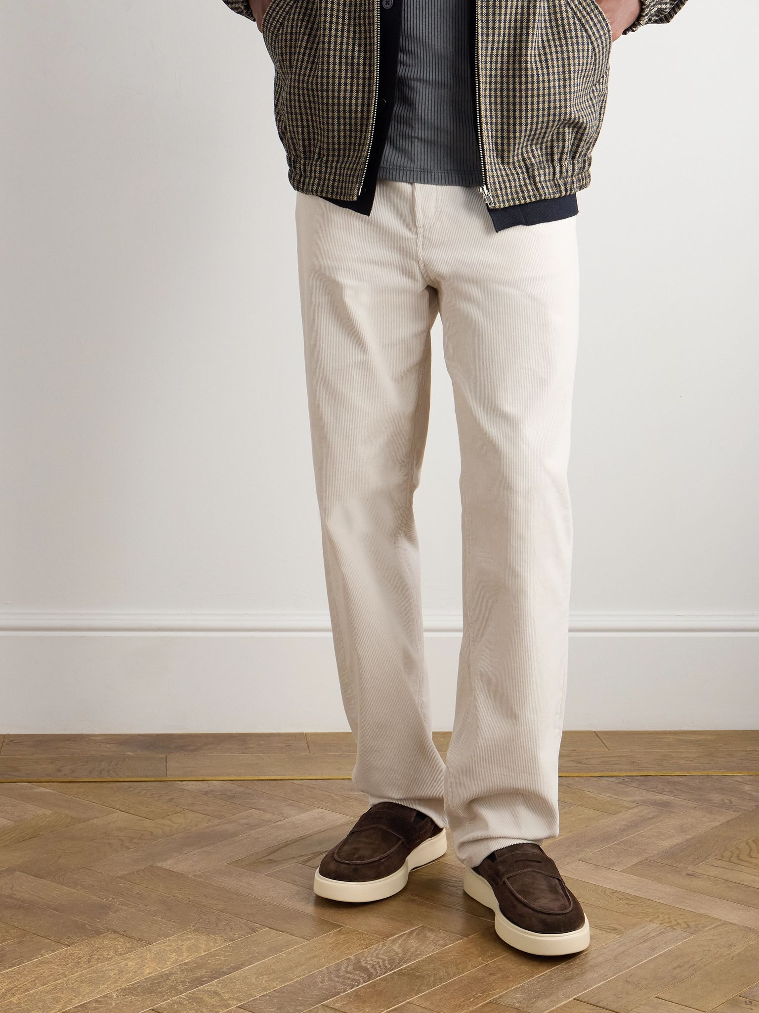 Frame 001 Suede Penny Loafers Dark brown - 2